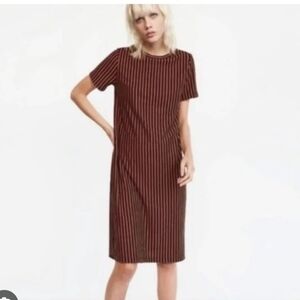 Zara Trafaluc Stripe Shift Dress